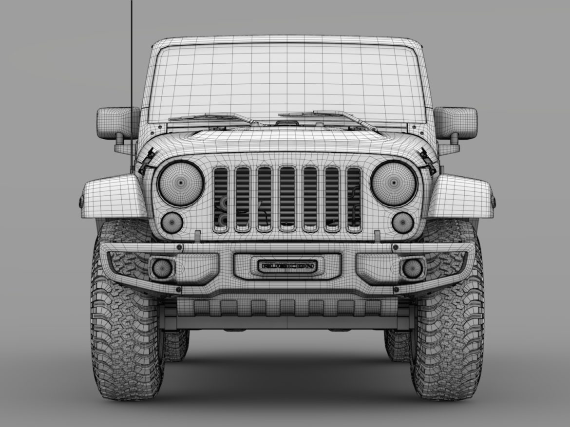 jeep wrangler rubicon recon jk 2017 3d model max fbx lwo ma mb hrc xsi obj 276952