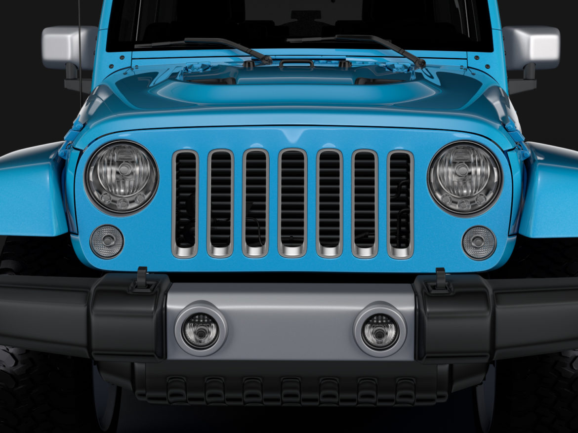 jeep wrangler unlimited chief jk 2017 3d model max fbx c4d lwo ma mb hrc xsi obj 276968