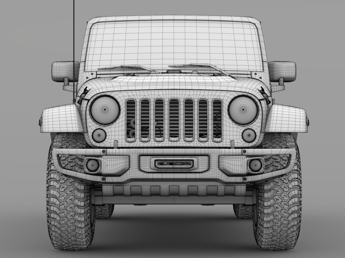 jeep wrangler unlimited rubicon recon jk 2017 3d model max fbx c4d lwo ma mb hrc xsi obj 277010