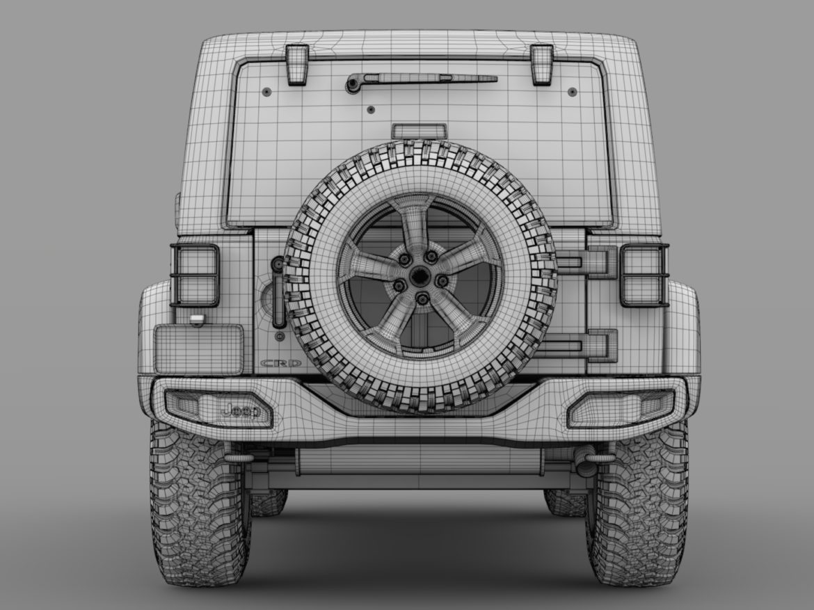jeep wrangler unlimited rubicon recon jk 2017 3d model max fbx c4d lwo ma mb hrc xsi obj 277012
