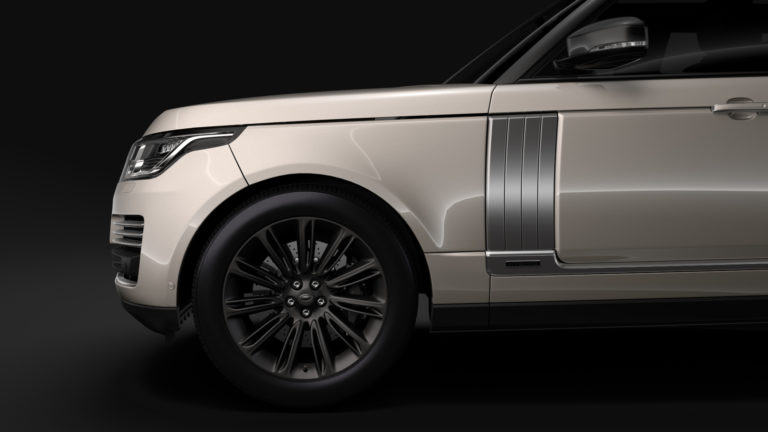 Range Rover Autobiography Hybrid LWB L405 2018 3D Model - FlatPyramid