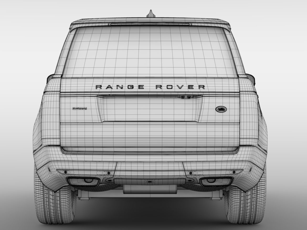range rover autobiography hybrid lwb l405 2018 3d model max fbx c4d lwo ma mb hrc xsi obj 277312