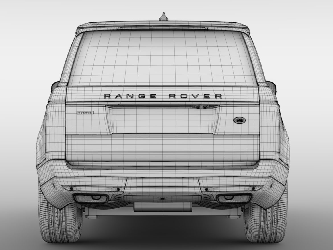 range rover hybrid lwb l405 2018 3d model max fbx c4d lwo ma mb hrc xsi obj 277432