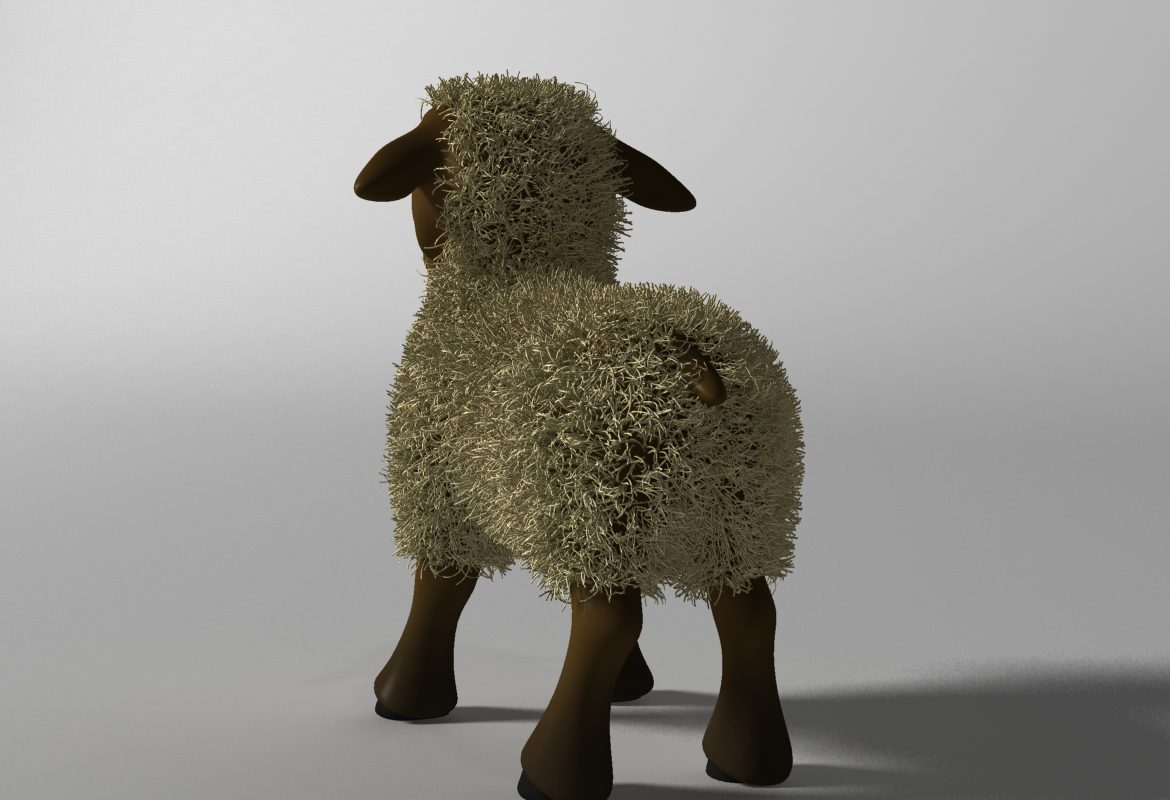 cartoon sheep rigged 3d model 3ds max fbx  obj 277464