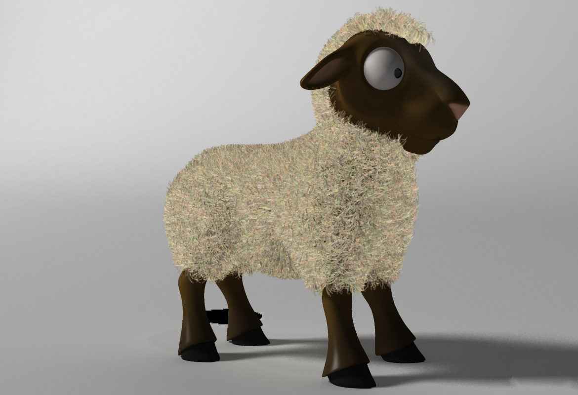 cartoon sheep rigged 3d model 3ds max fbx  obj 277466