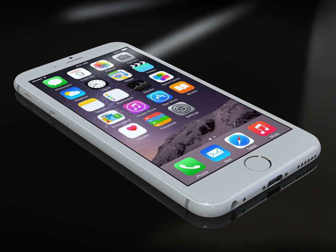 apple iphone 6s 3d model max fbx ma mb texture obj 278461