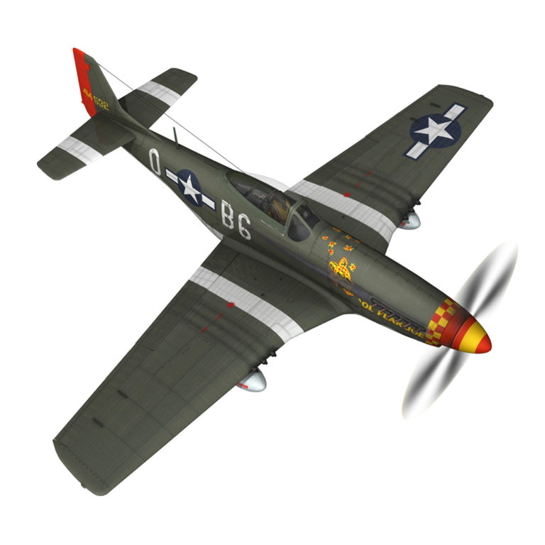 North American P-51D - Ol Flak Joe 3D Model - FlatPyramid