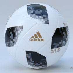 soccer ball adidas 2018 fifa world cup russia 3d model max max max lxo fbx c4d jpeg stl obj 281442