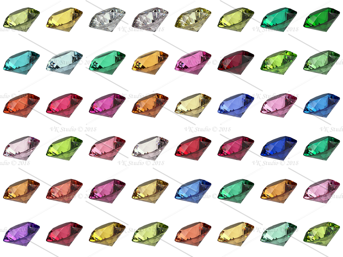 gemstone materials essential for v-ray and 3ds max 3d model max  png 282725