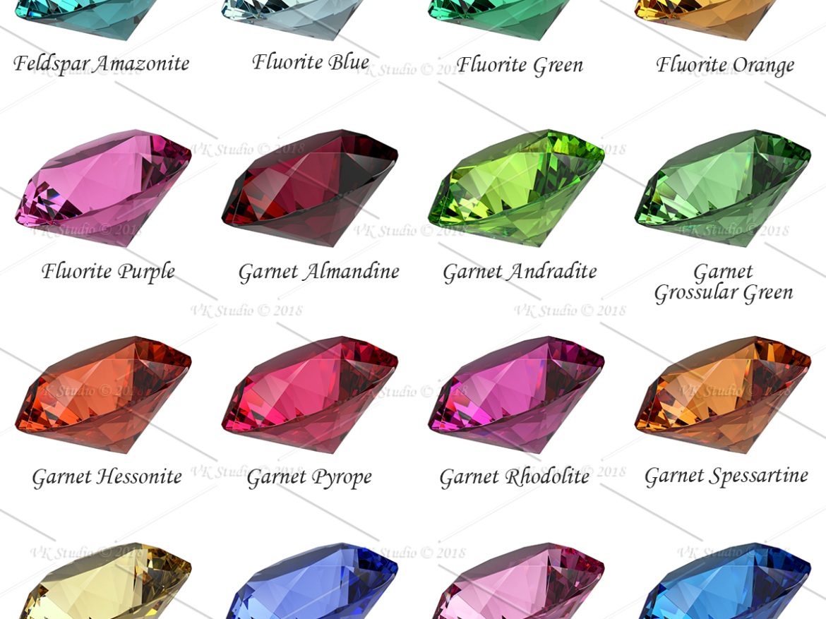 gemstone materials essential for v-ray and 3ds max 3d model max  png 282727