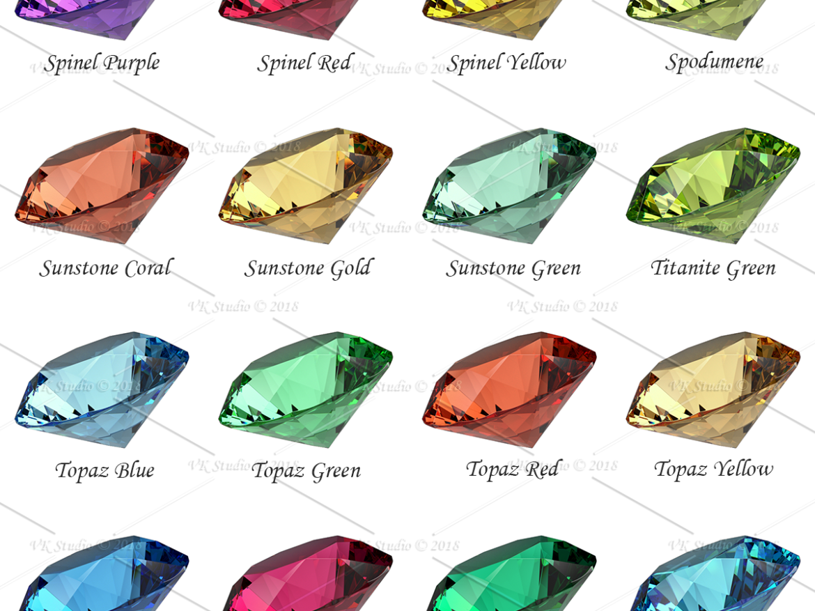 gemstone materials essential for v-ray and 3ds max 3d model max  png 282729