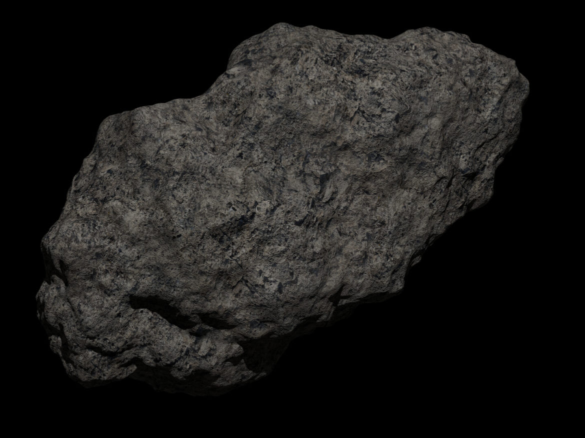 fantasy asteroid collection 3d model blend 3ds dae 283298