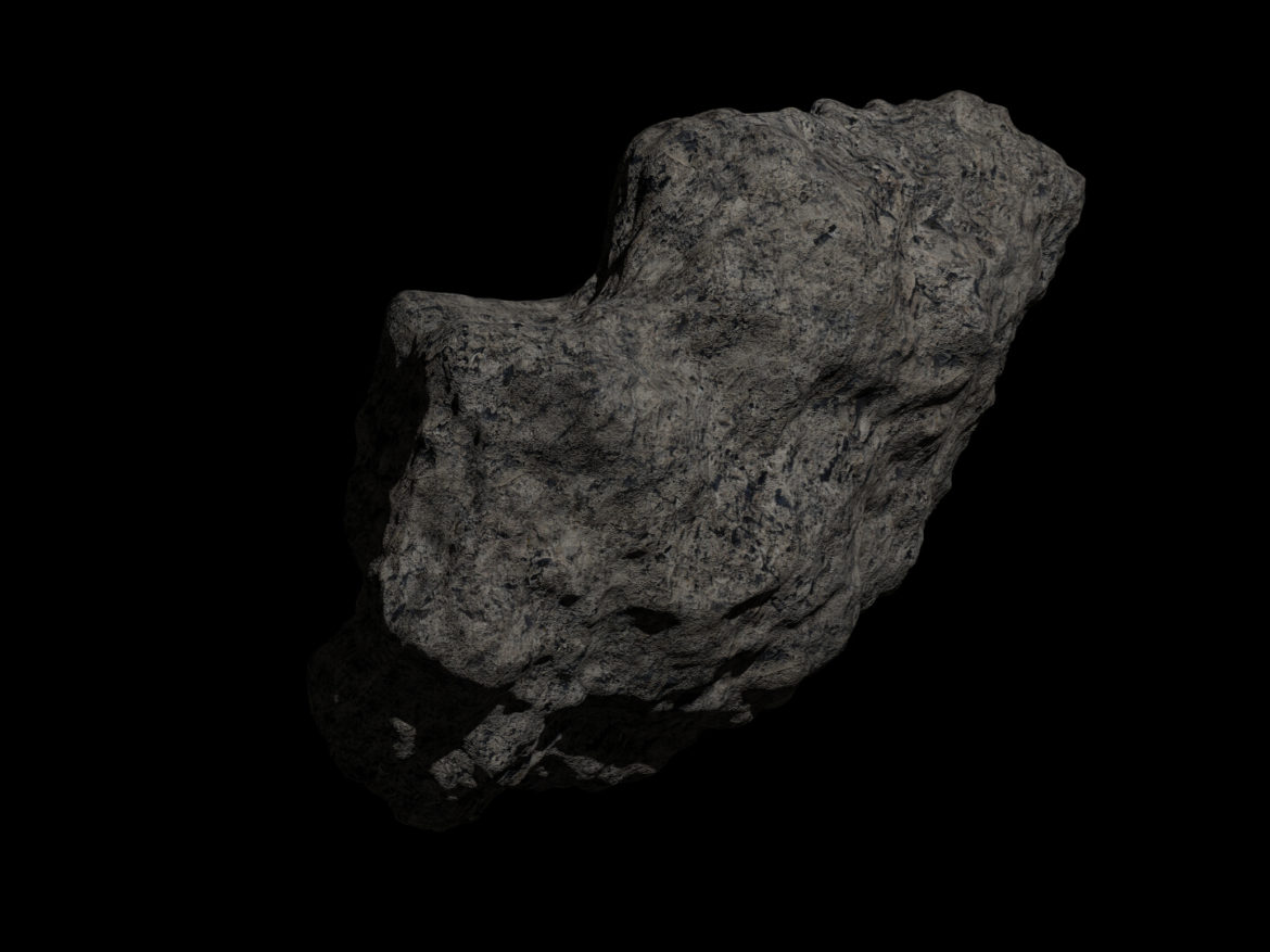 fantasy asteroid collection 3d model blend 3ds dae 283302