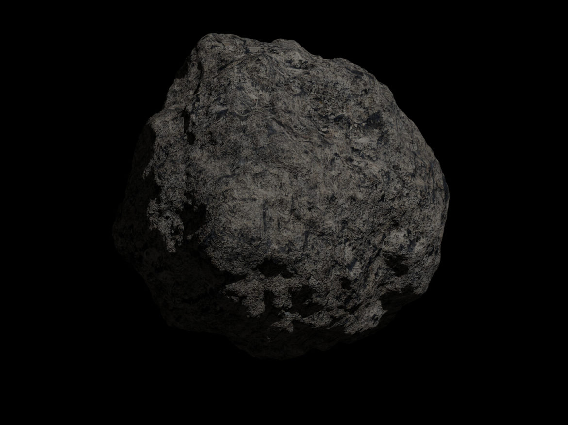fantasy asteroid collection 3d model blend 3ds dae 283308