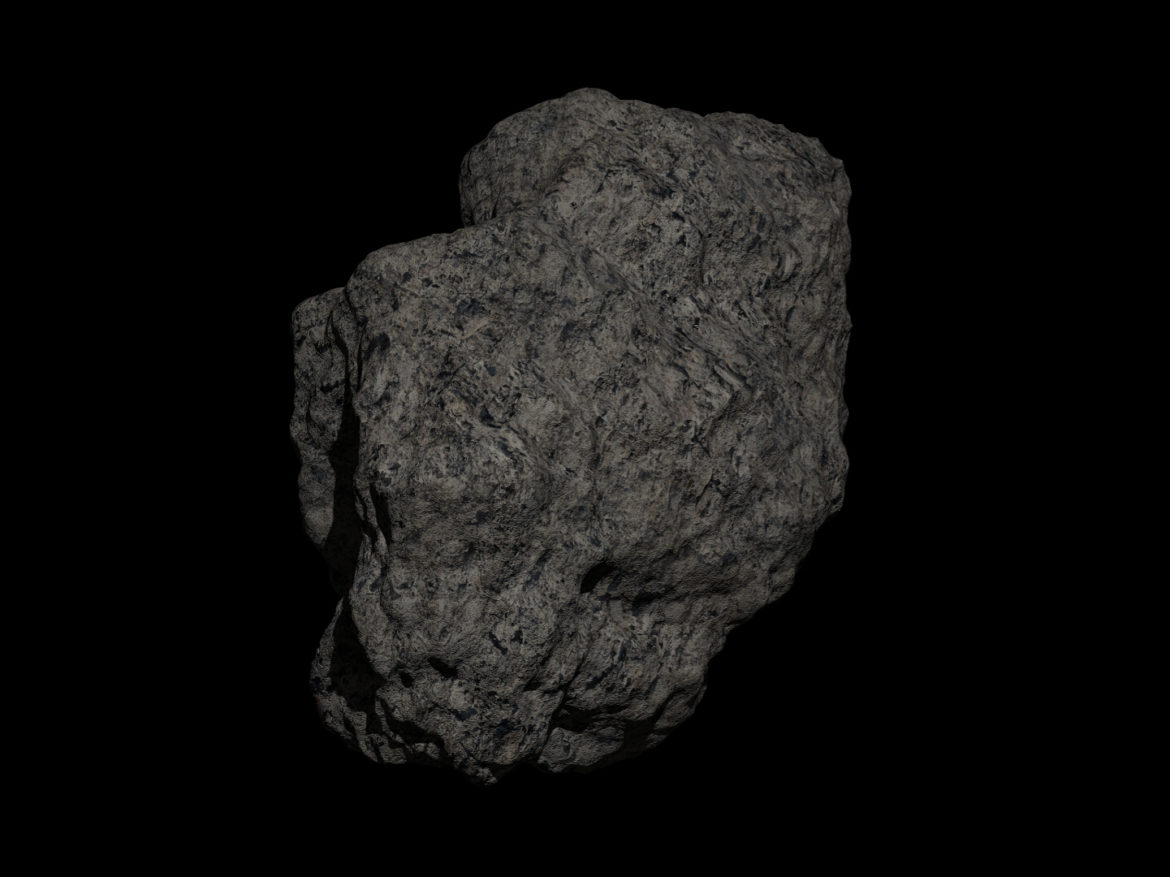 fantasy asteroid collection 3d model blend 3ds dae 283313