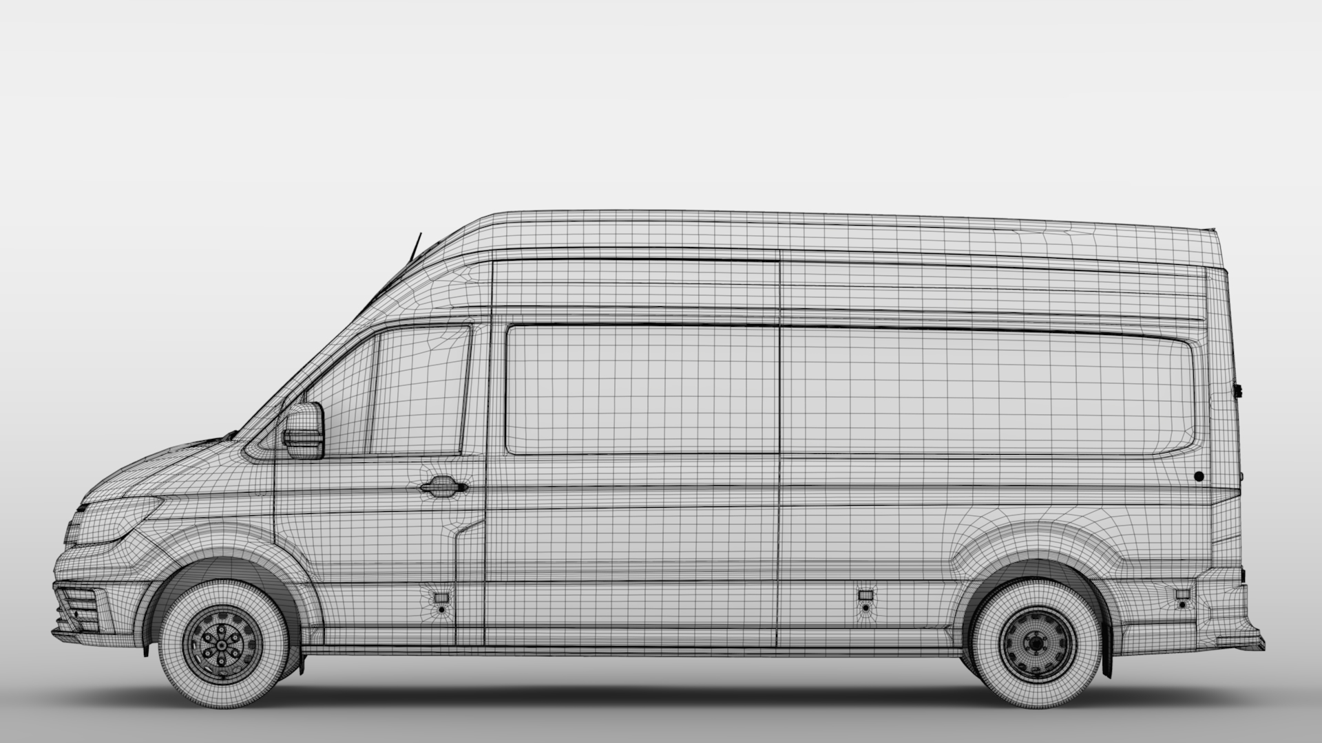 3d van model