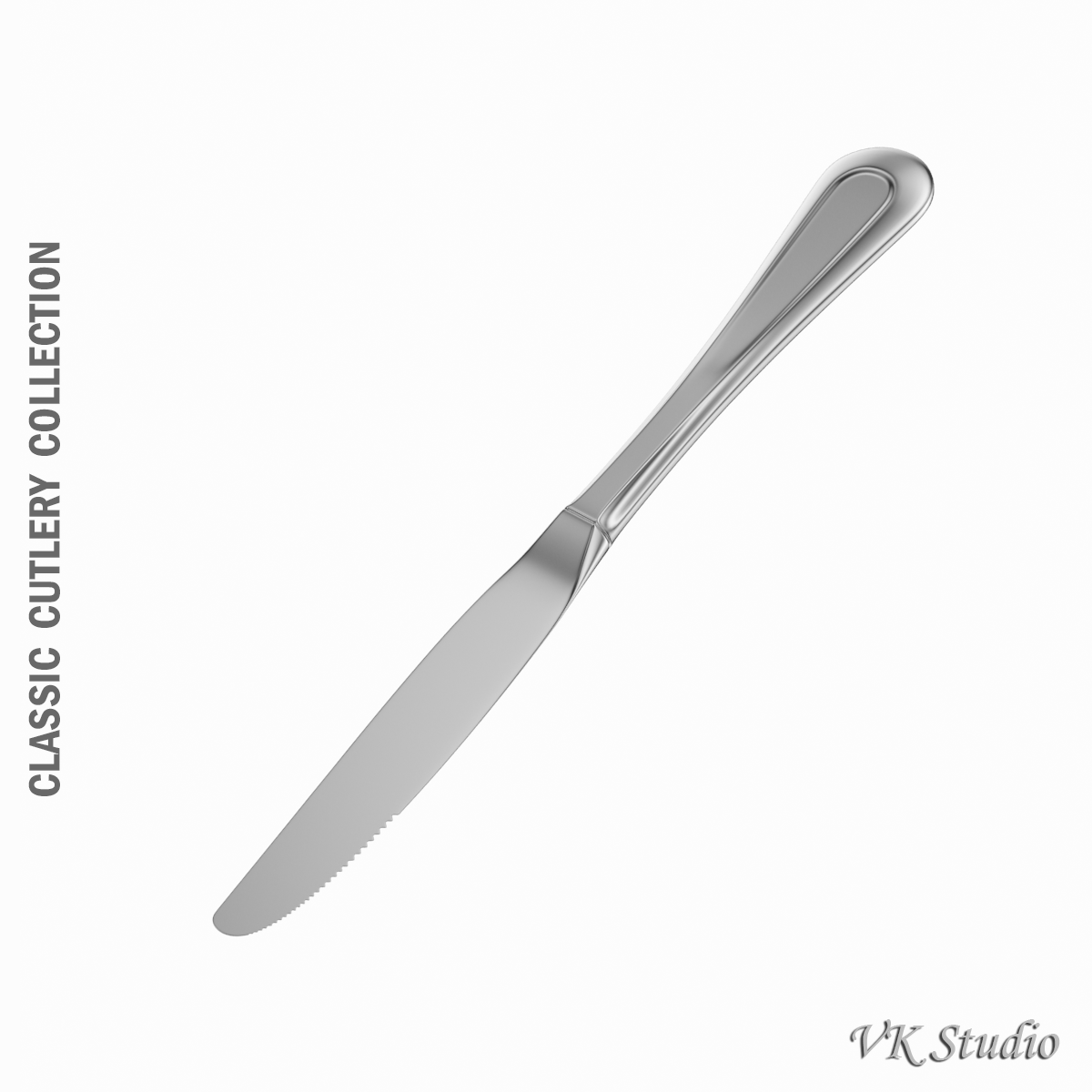 dessert knife classic cutlery 3d model 3ds c4d stl txt png fbx max max ma mb obj 285229