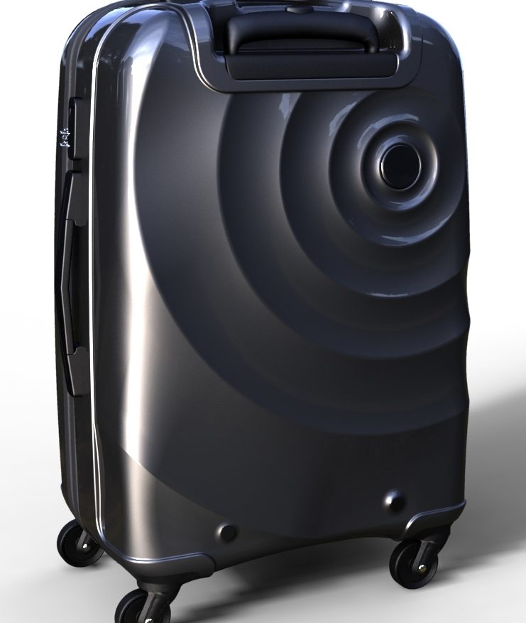trolley suitcase bag 3d model max  fbx ma mb texture obj 285282