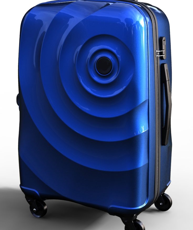trolley suitcase bag 3d model max  fbx ma mb texture obj 285287
