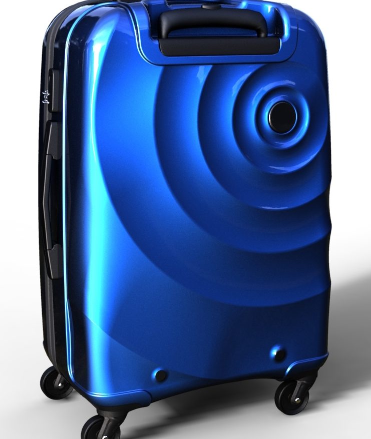 trolley suitcase bag 3d model max  fbx ma mb texture obj 285288