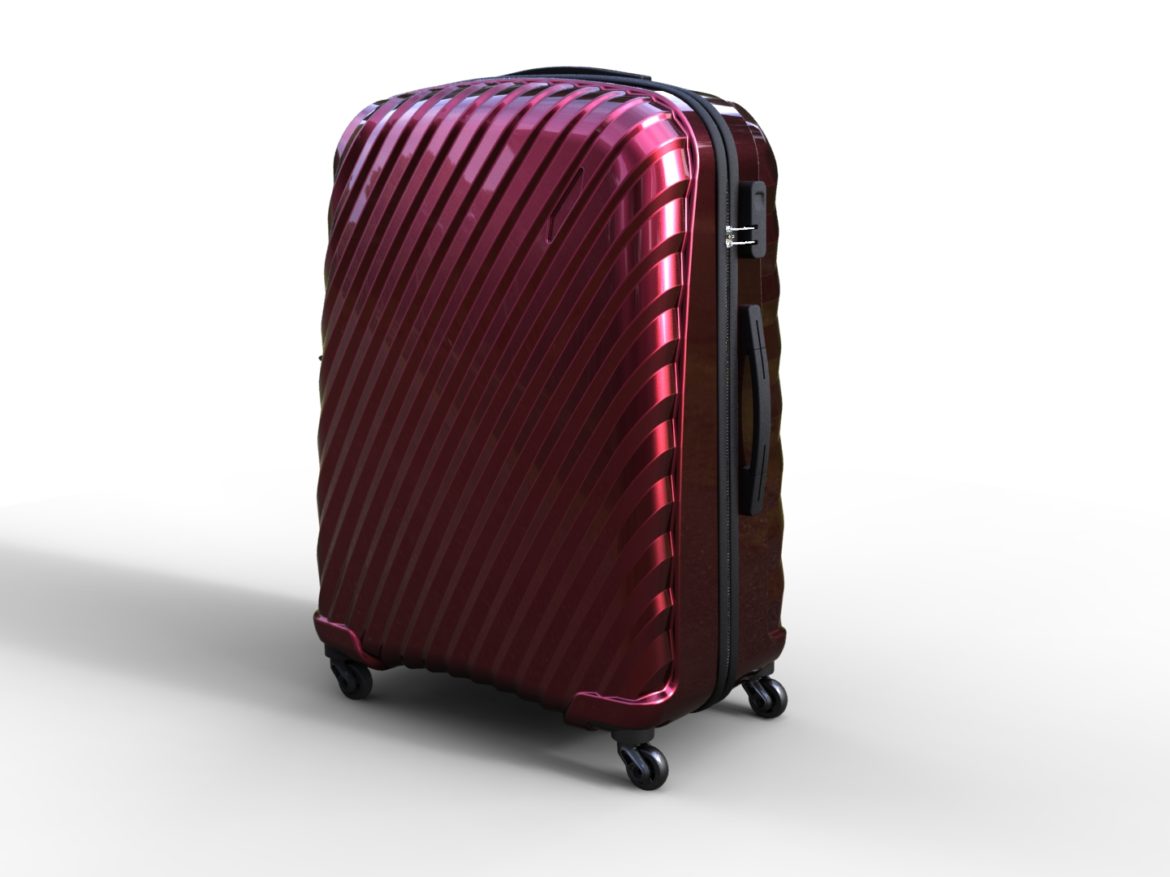 trolley suitcase bag 03 3d model max fbx ma mb obj 285996