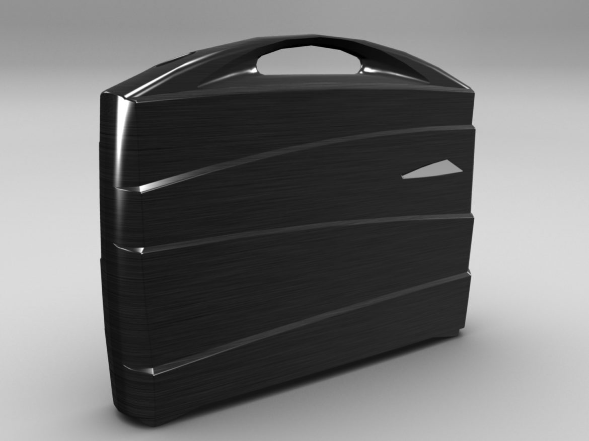 metal suitcase 3d model max fbx ma mb obj 286024