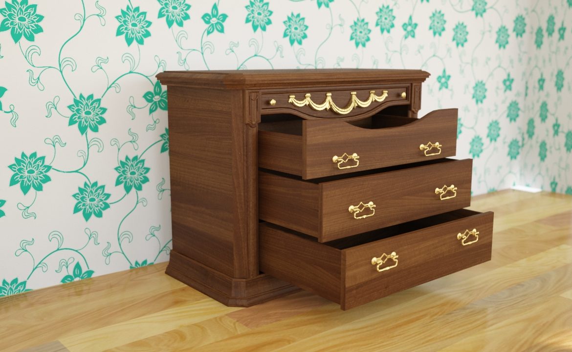 chest of drawer 3d model max  fbx obj 286220