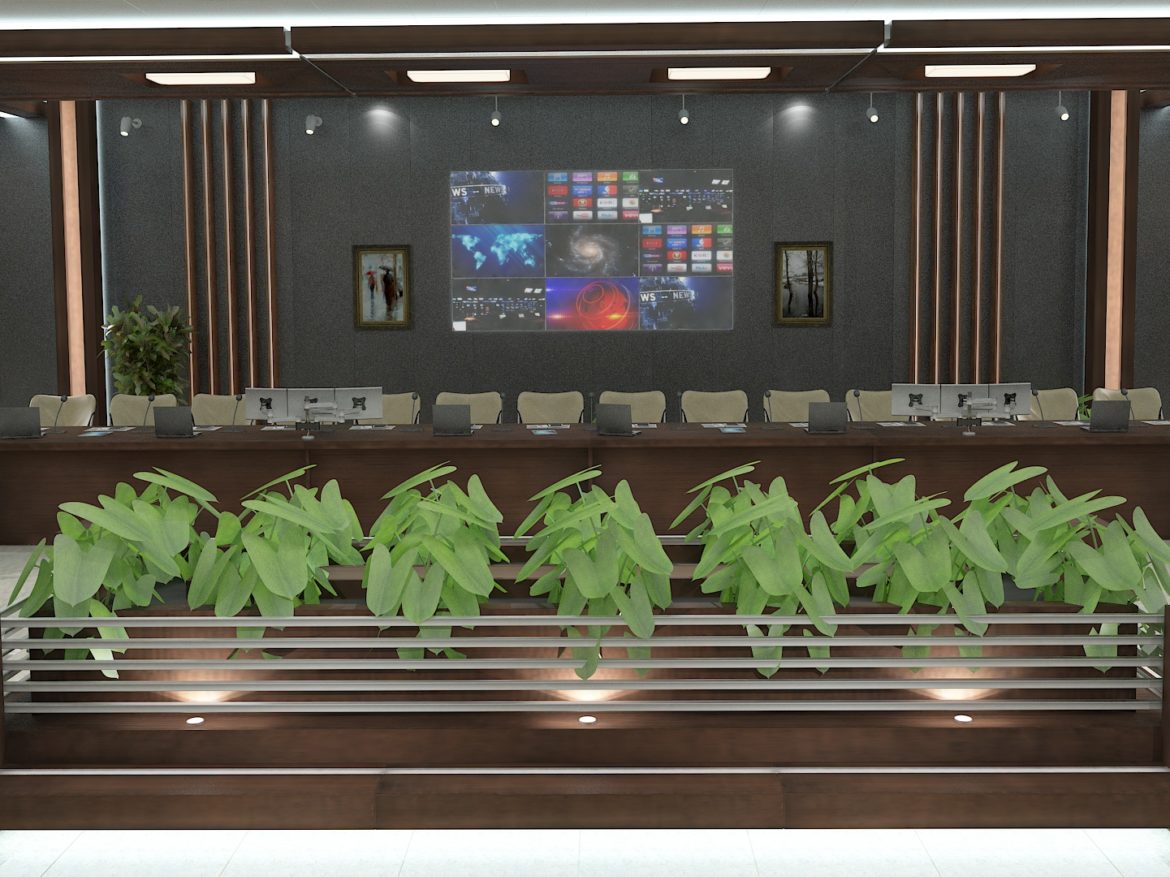 meeting room 1 3d model 3ds max dxf dwg 288130