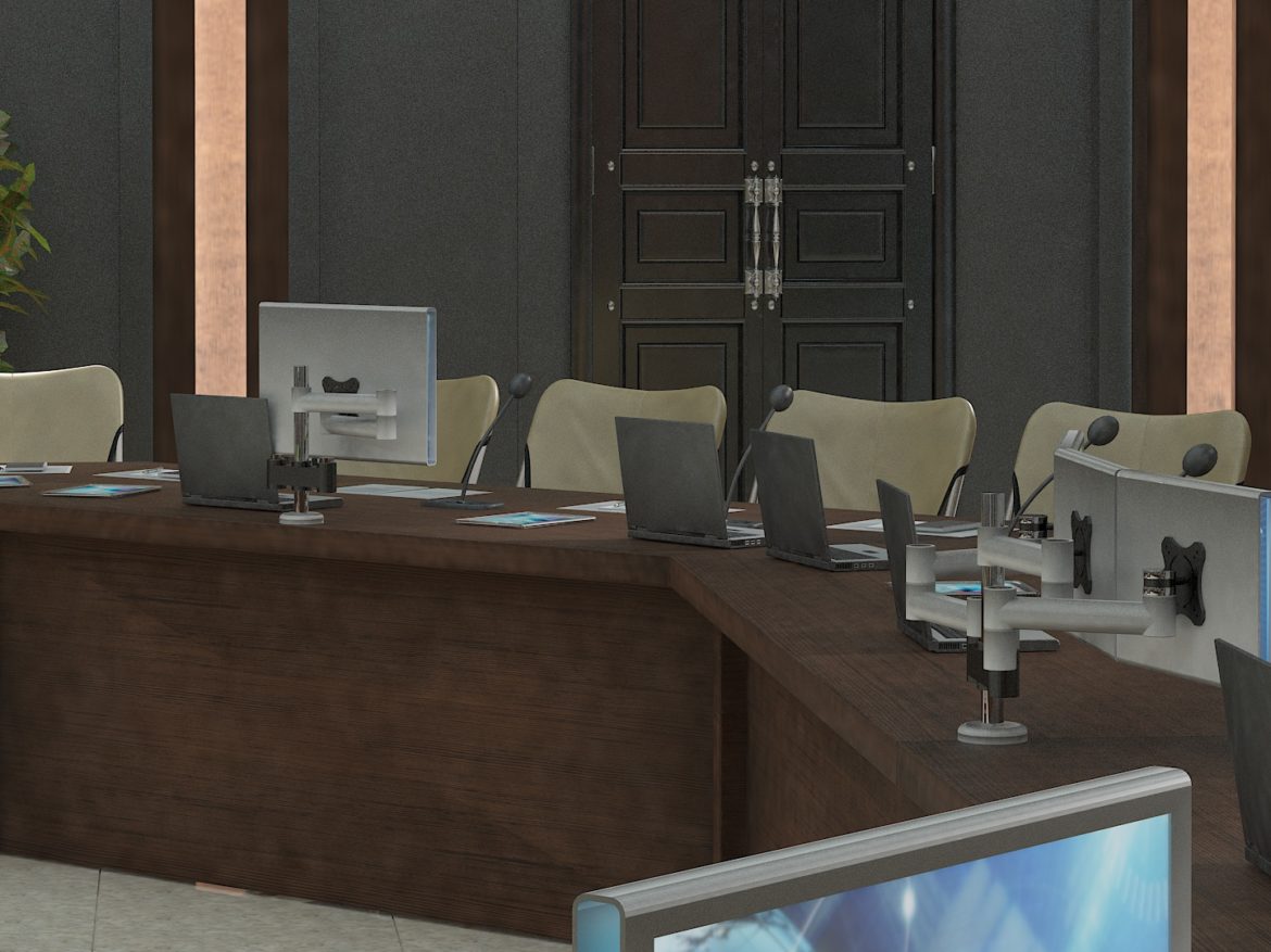 meeting room 1 3d model 3ds max dxf dwg 288139