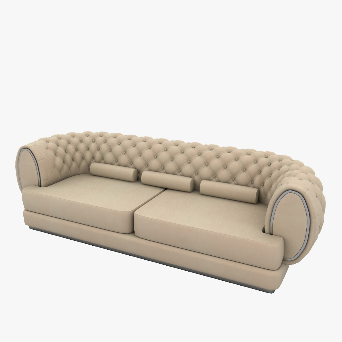 Luxury Sofa  3D  Model  FlatPyramid