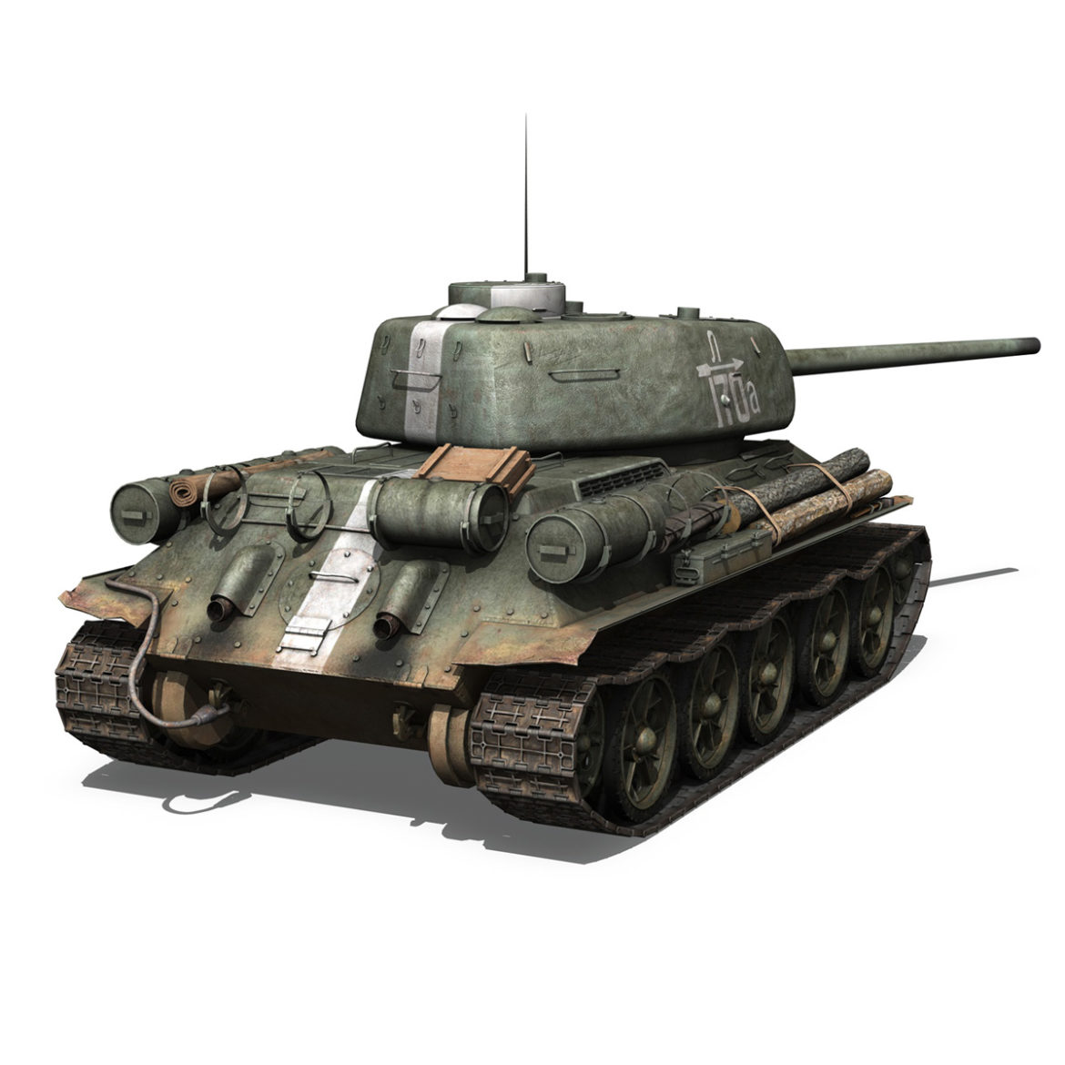t-34 85 – soviet medium tank – 170 3d model 3ds fbx c4d lwo obj 294180