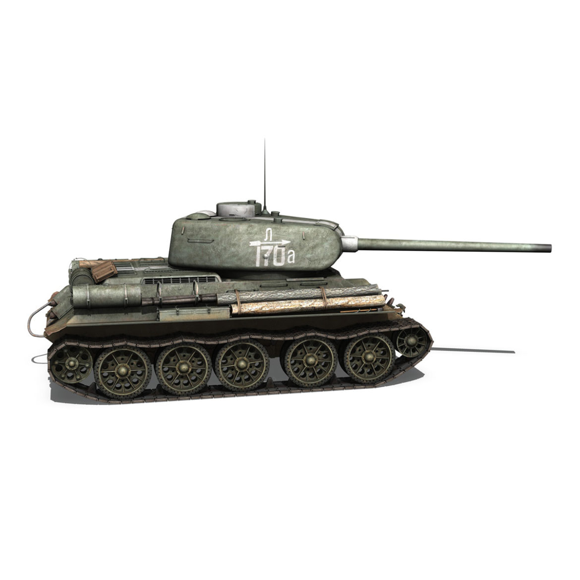 t-34 85 – soviet medium tank – 170 3d model 3ds fbx c4d lwo obj 294181