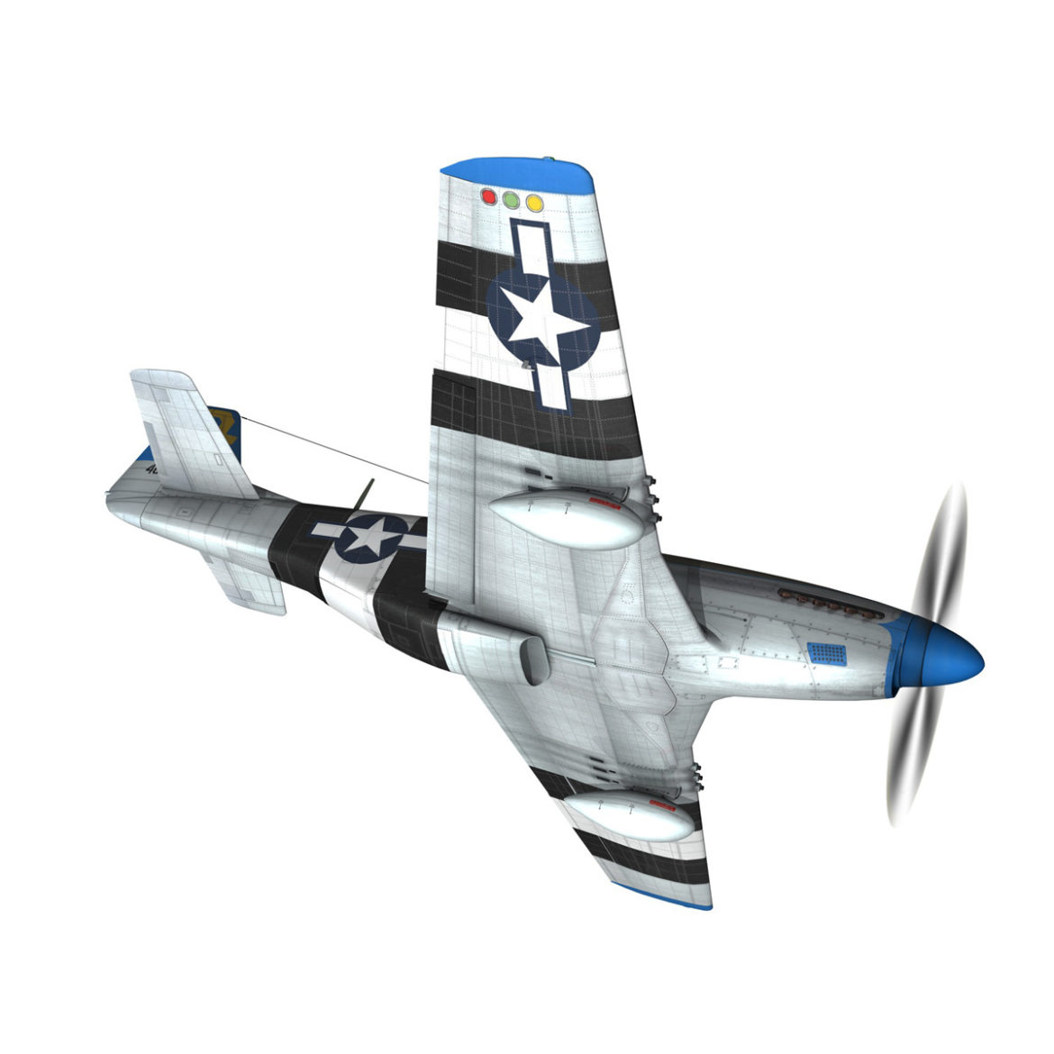 north american p-51d mustang – jumpin jacques 3d model fbx c4d lwo obj 294329