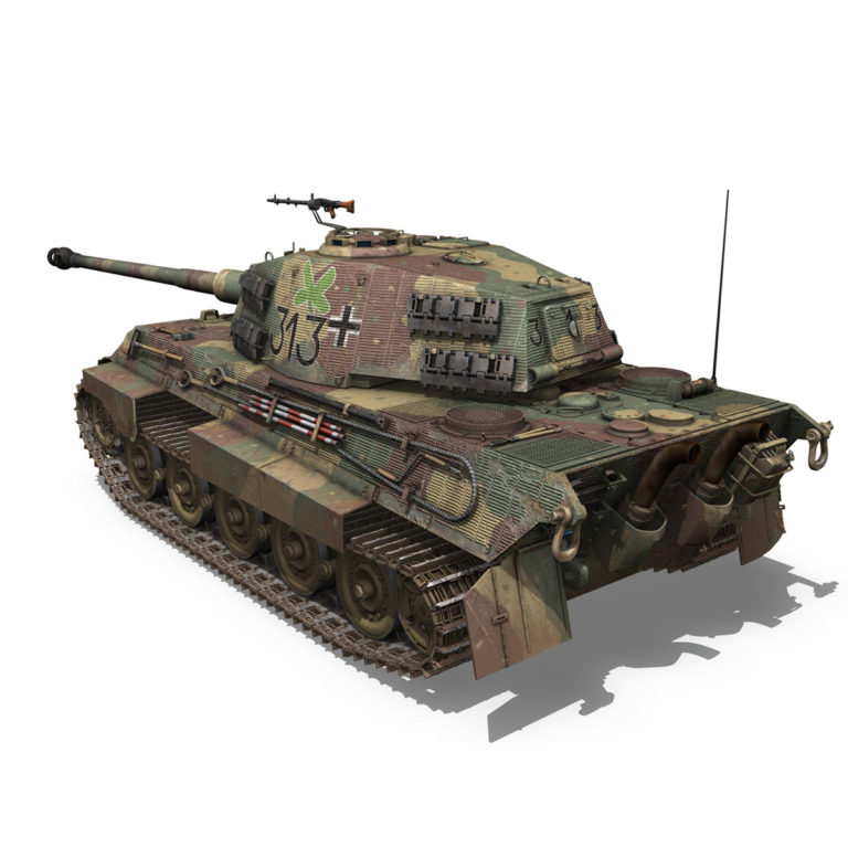 Panzerkampfwagen VI - Ausf B - Tiger II - 313 3D Model - FlatPyramid