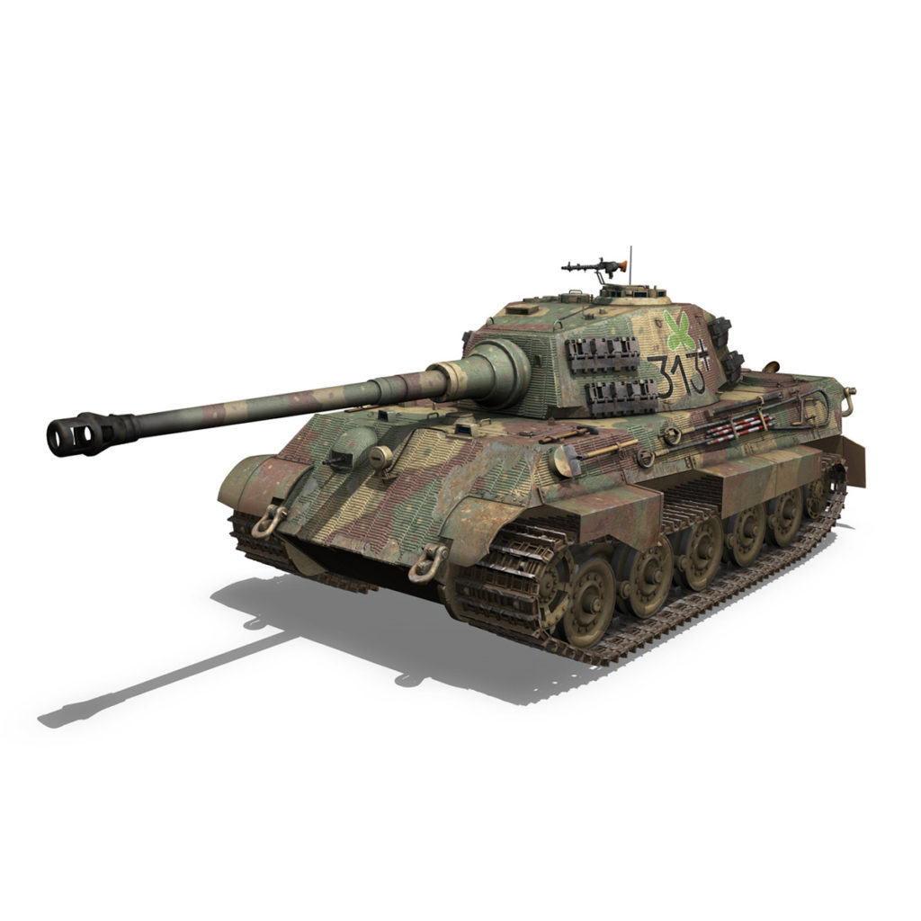 Panzerkampfwagen VI - Ausf B - Tiger II - 313 3D Model - FlatPyramid