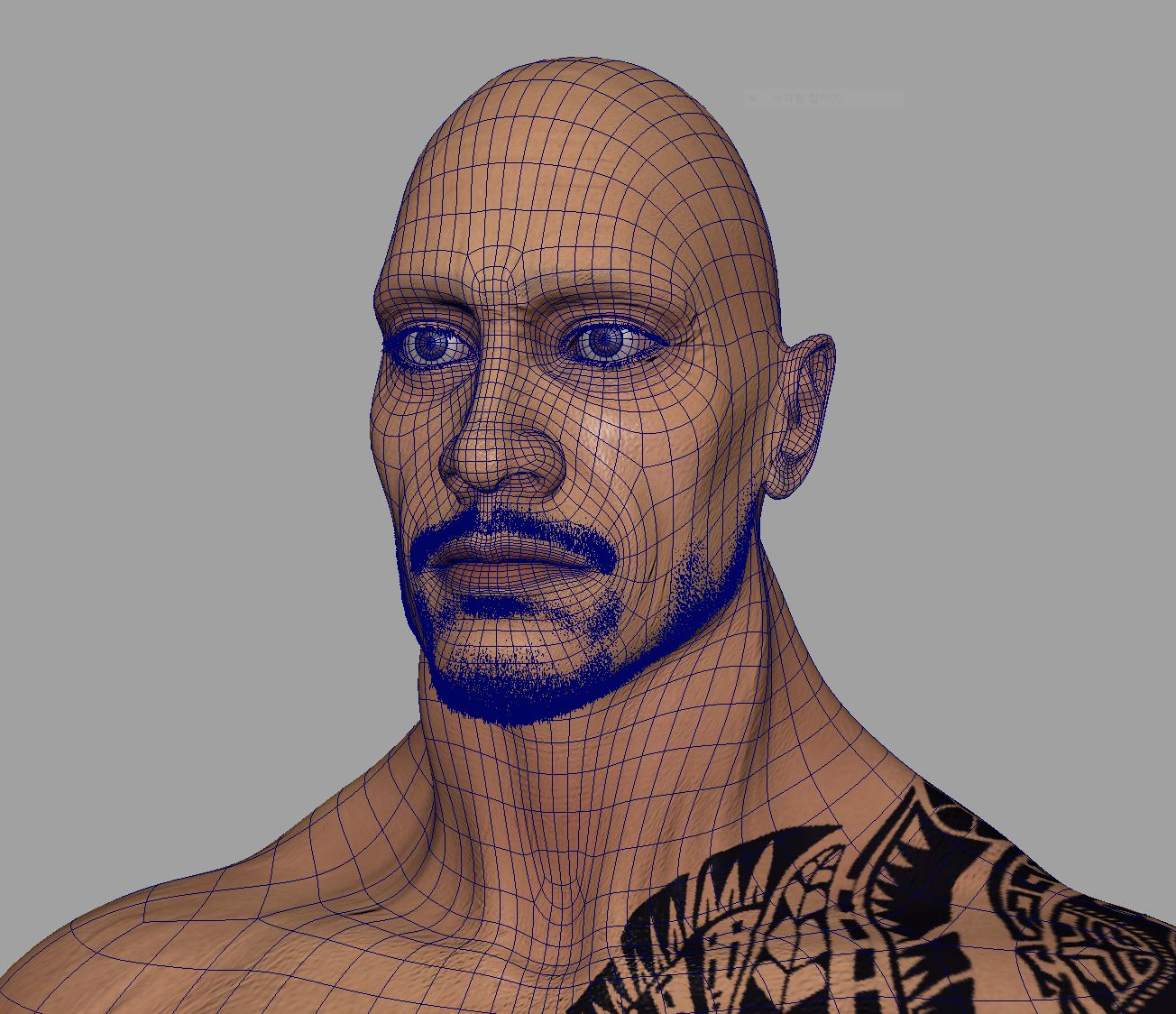 Male 3D Character 3D Model - FlatPyramid