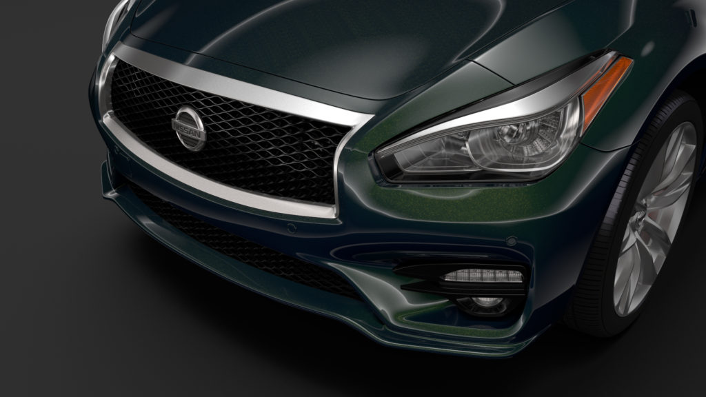 Nissan Fuga Sport 2018 3D Model - FlatPyramid