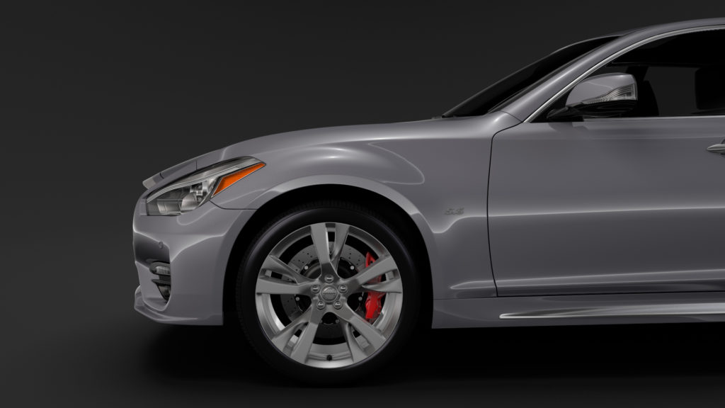 Nissan Fuga Sport Long 2018 3D Model - FlatPyramid