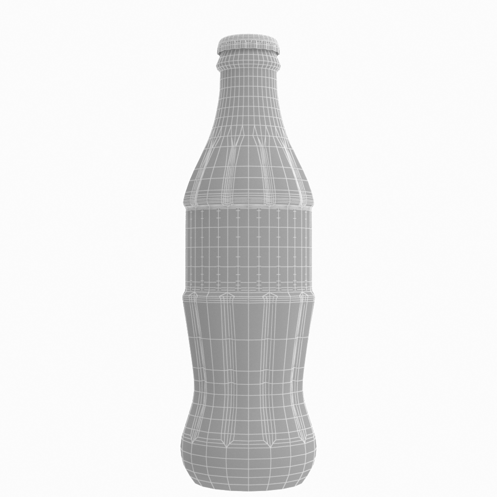 soft drink bottle collection 3d model max fbx ma mb obj 298138