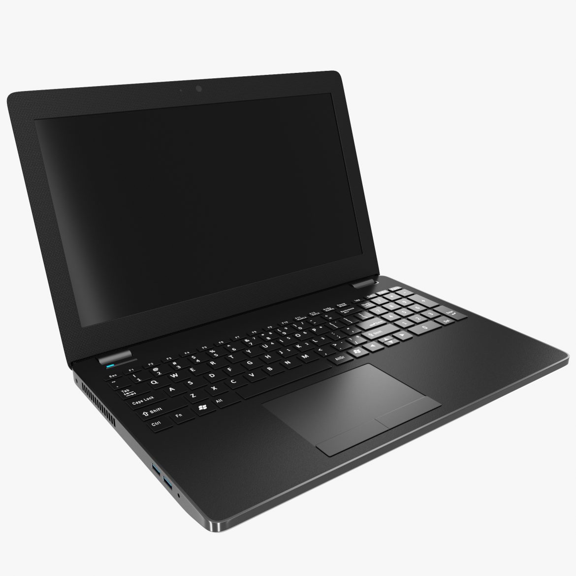 generic notebook laptop 3d model max fbx ma mb obj 298276