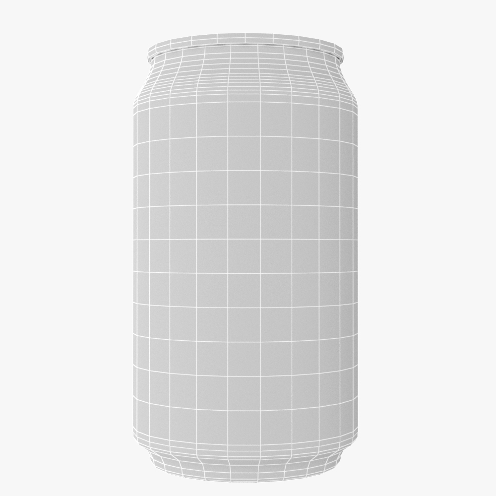 soft drink can collection 3d model max fbx ma mb obj 298798
