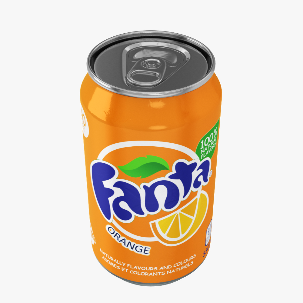 soft drink can collection 3d model max fbx ma mb obj 298805