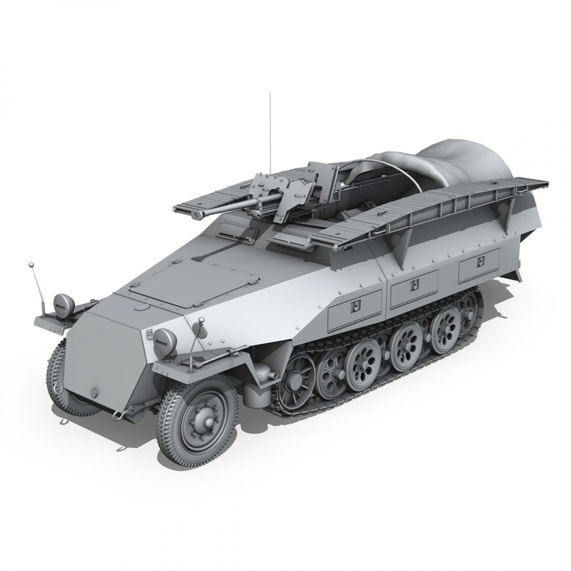 sd.kfz 251/7 ausf.d – assault engineer vehicle 3d model 3ds fbx c4d lwo obj 299573