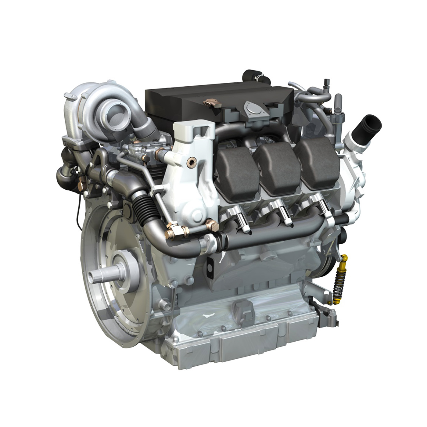 6 Zylinder Dieselmotor 3D-Modell $229 - .obj .max .fbx .stl - Free3D