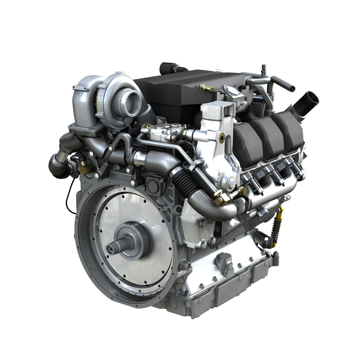 truck diesel engine 3D Model