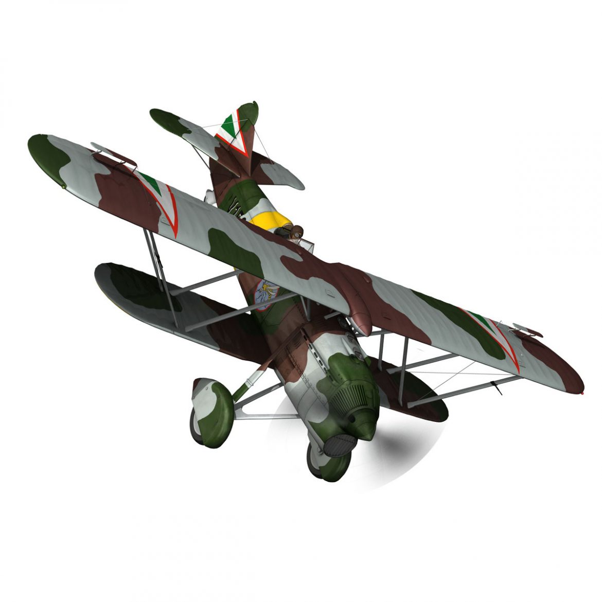 fiat cr.32 – hungarian royal air force – v159 3d model fbx c4d lwo obj 299963