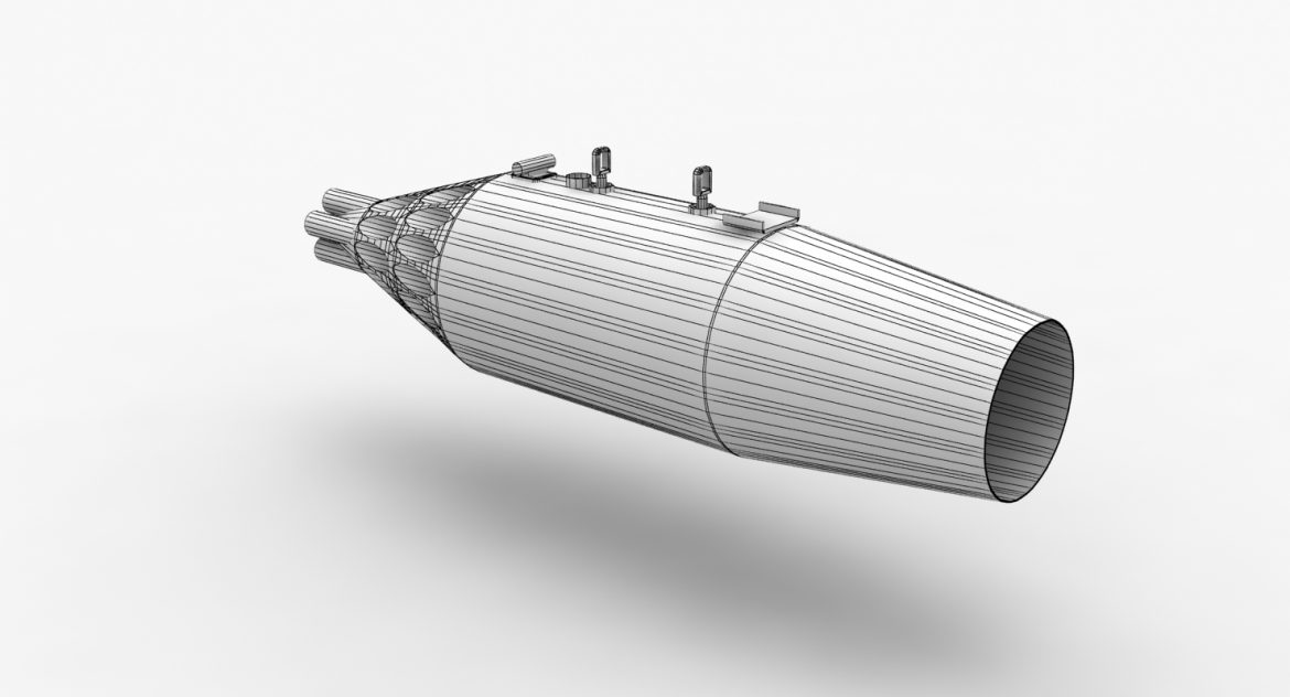 rocket launcher ub-32a 3d model 3ds fbx max obj ther 302640
