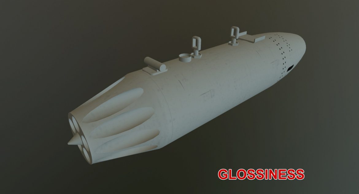 rocket launcher ub-16-57 3d model 3ds max fbx 302681