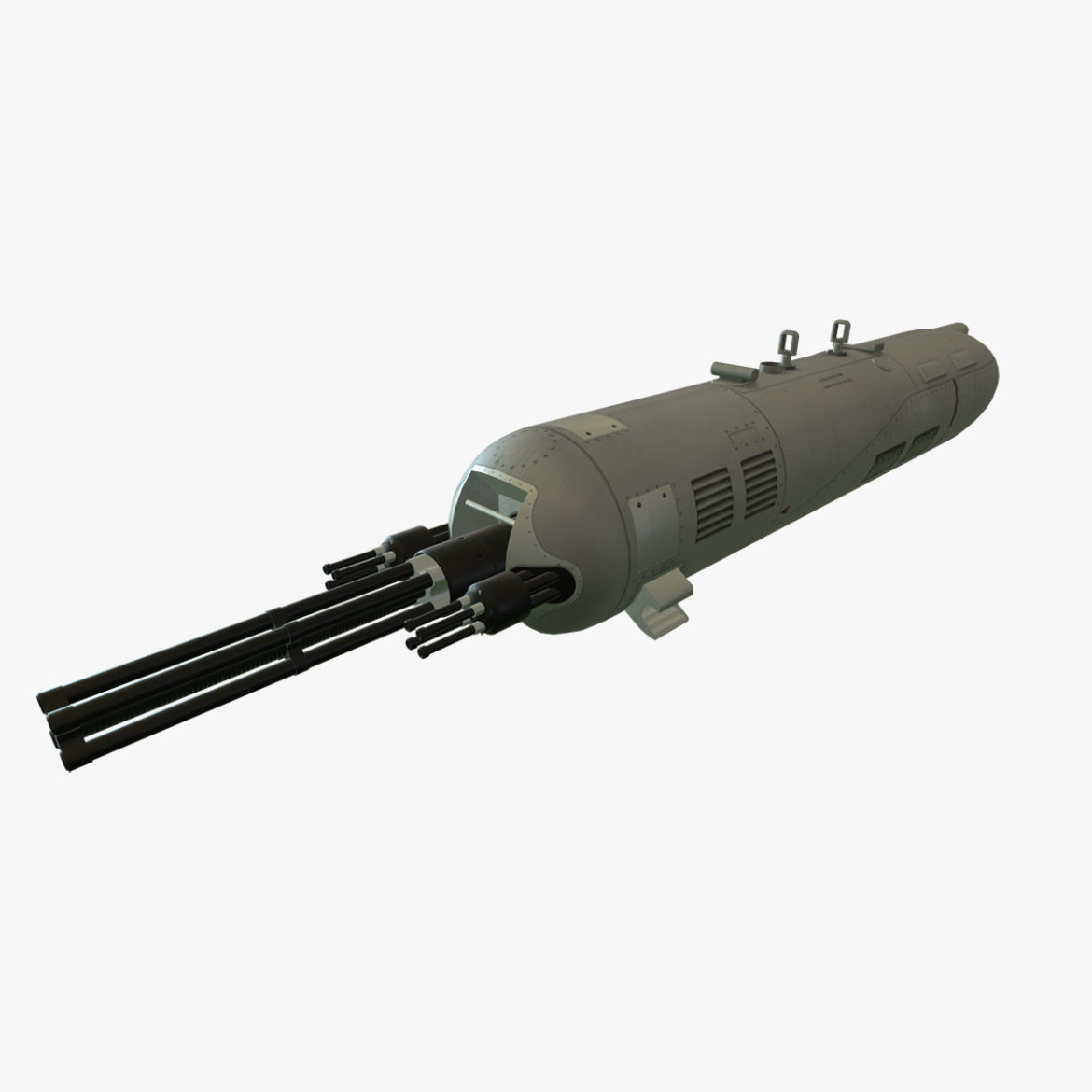 gun pod guv-8700 3d model ther obj max 3ds 303742
