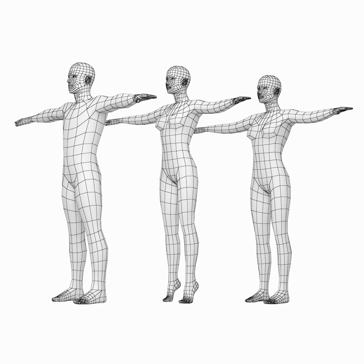 Poses Female Body Base Drawing